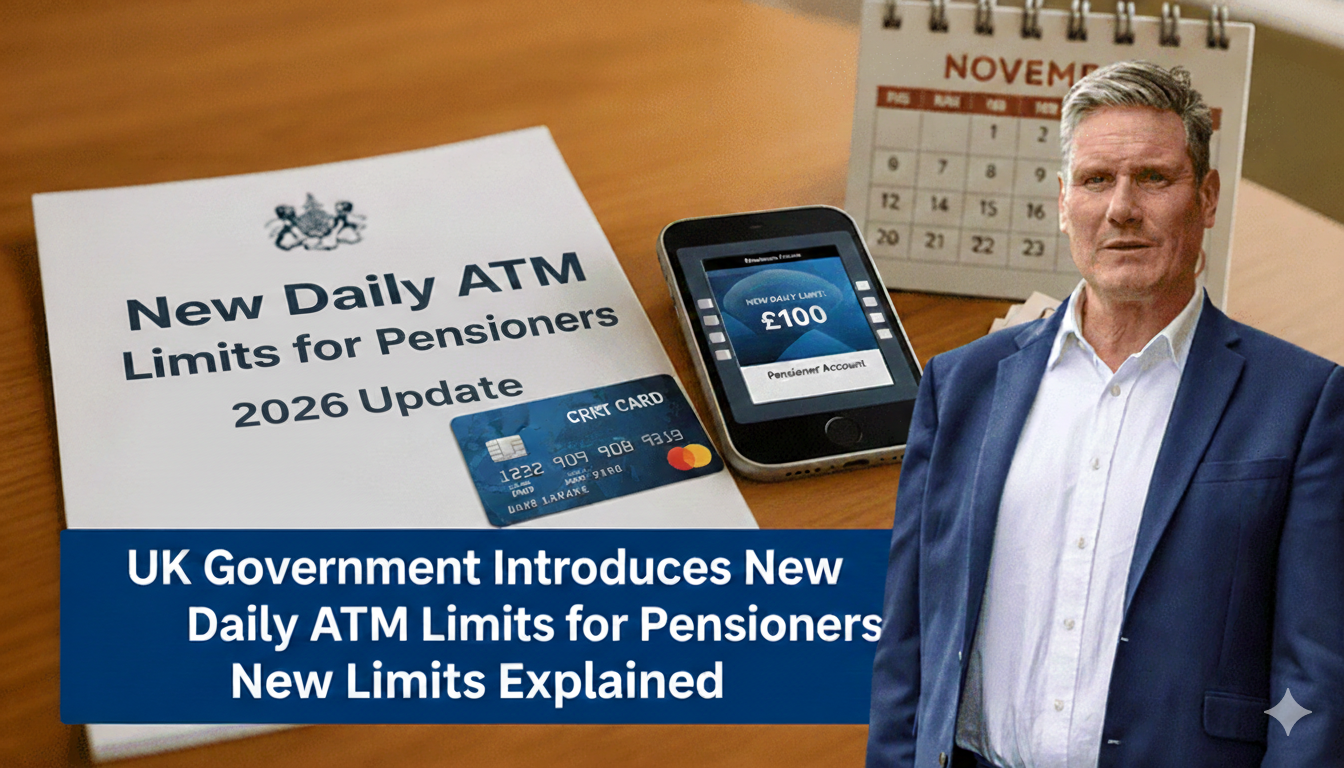 UK daily ATM limits for pensioners